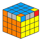 4×4×4のルービックキューブ